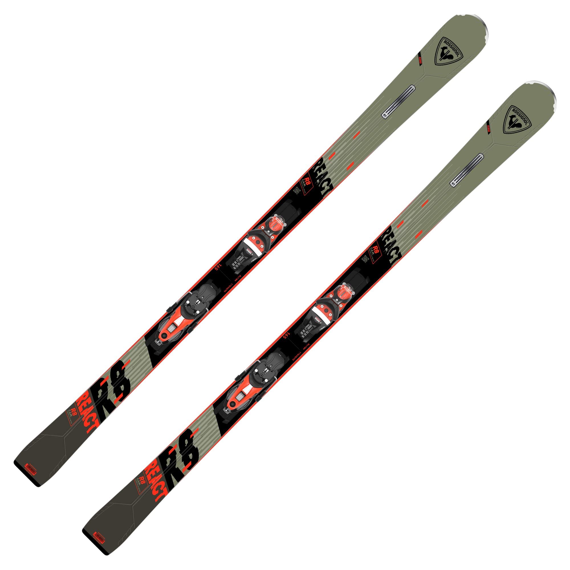 ロシニョール　react8 ロシニョール react8 Rossignol React 8 HP Skis w/ NX 12